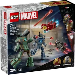 LEGO® Super Heroes 76320 Iron Man & War Machine vs. Hammer-Drohnen