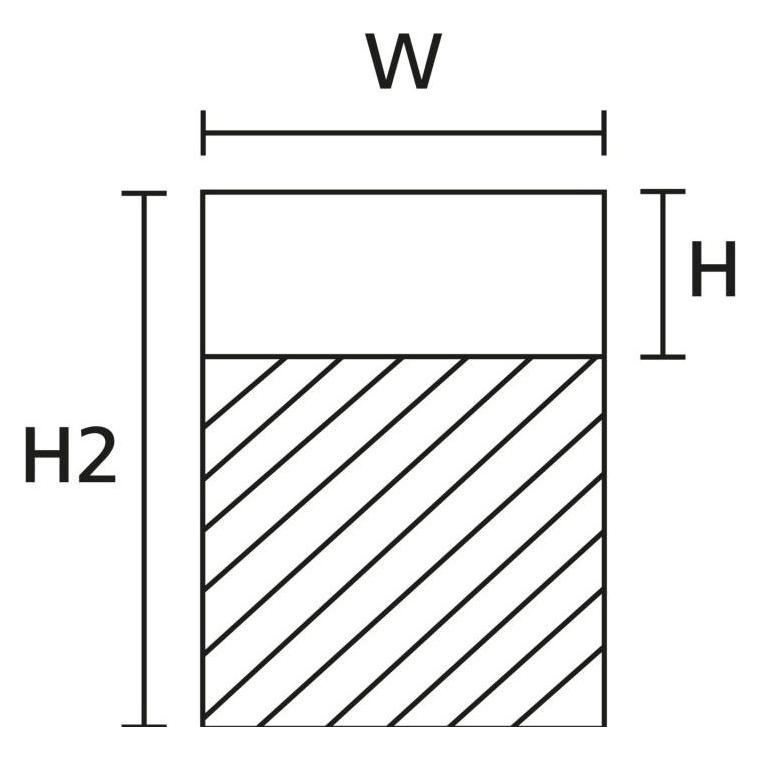 HellermannTyton Selbstlaminierendes Etikett (550-40102)