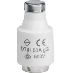 Hager LE3350 Sicherung DIII T E33 50A 500V gG, Melder