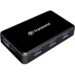 Transcend HUB3 - Hub - 4 x SuperSpeed USB 3.0 - Desktop