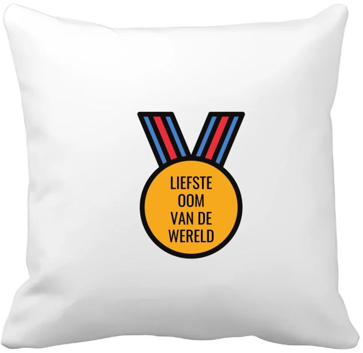 Akyol Kussenhoes Liefste Oom van de Wereld - 40 x 40 cm