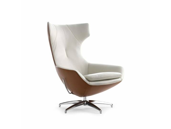 Leolux Caruzzo Drehsessel - Leder Ceras 2620 Auburn 9910 Prist