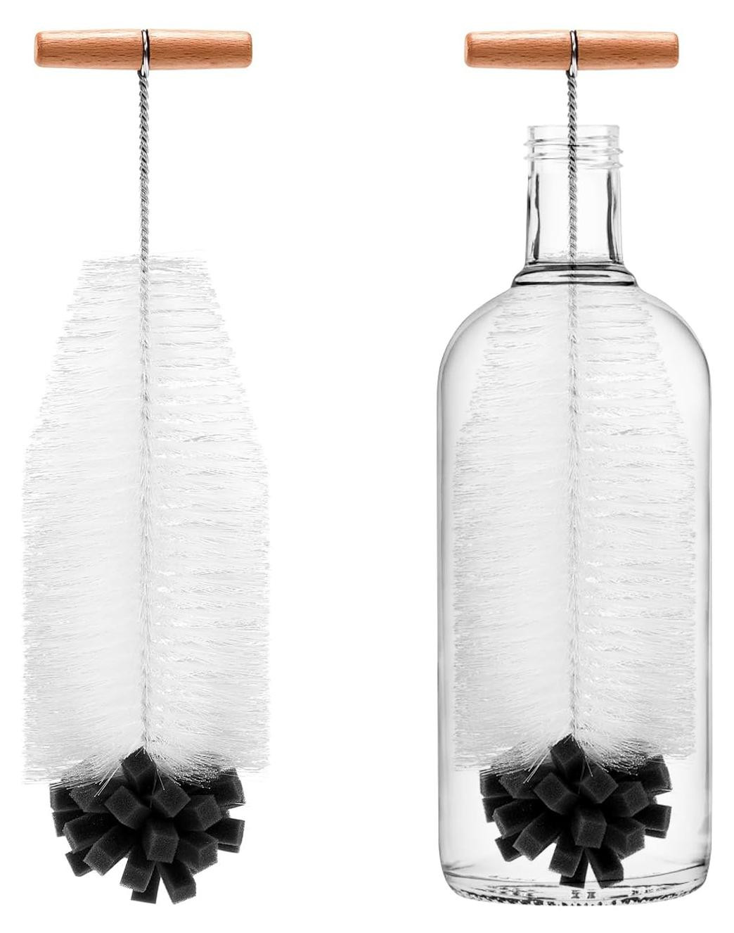 Dripio Flessenborstel voor hardnekkig vuil, 32 cm lang