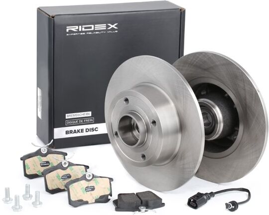 RIDEX 3405B0198 Brake discs and pads set