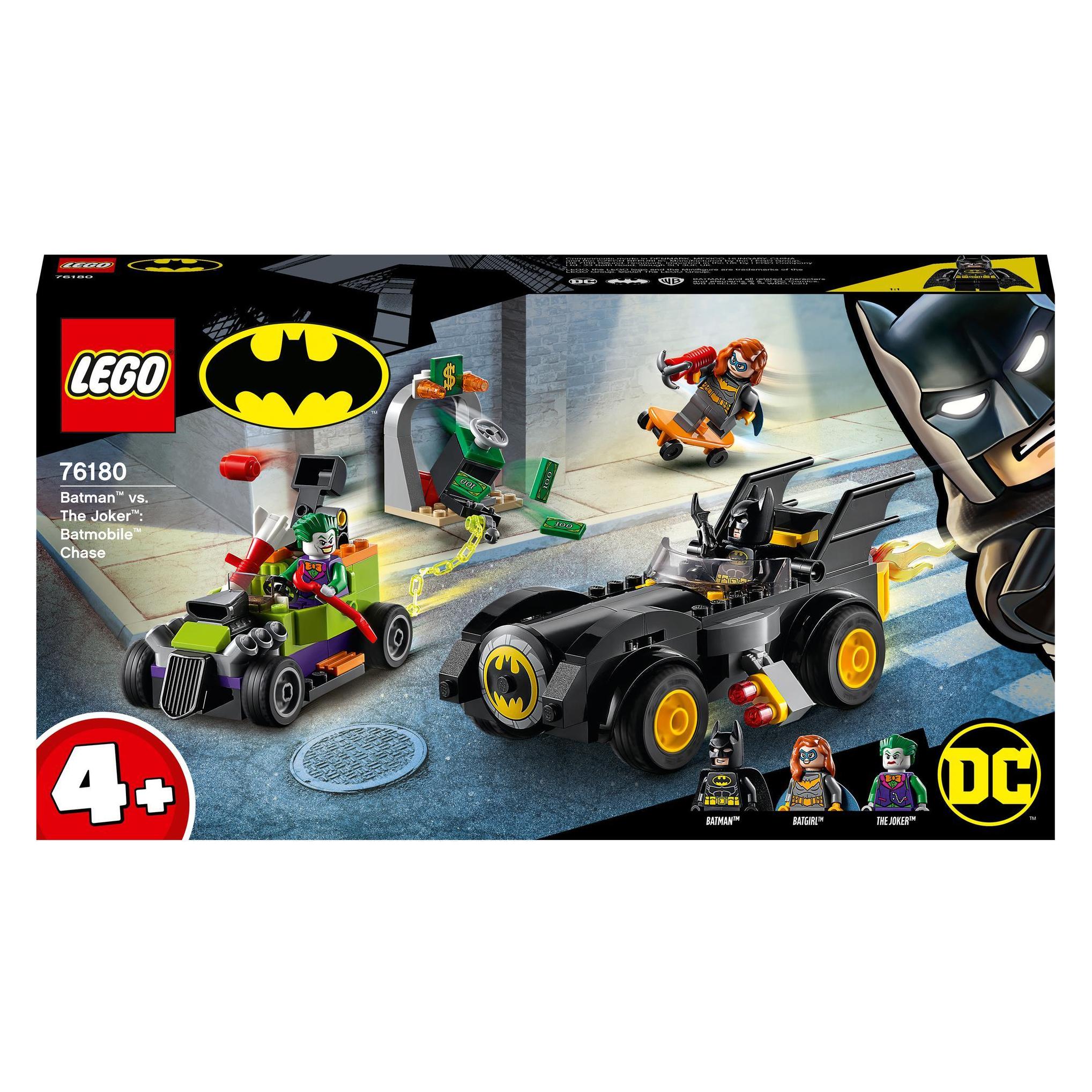 LEGO Batmanvs. Joker: Verfolgungsjagd im Batmobil (76180, LEGO DC) (76180)