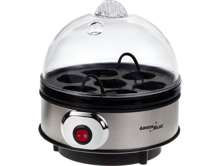 GreenBlue - Automatische eierkoker - Vermogen 400W - Voor 7 eieren / maatbeker - 220-240V~\, 50 Hz\, GB572