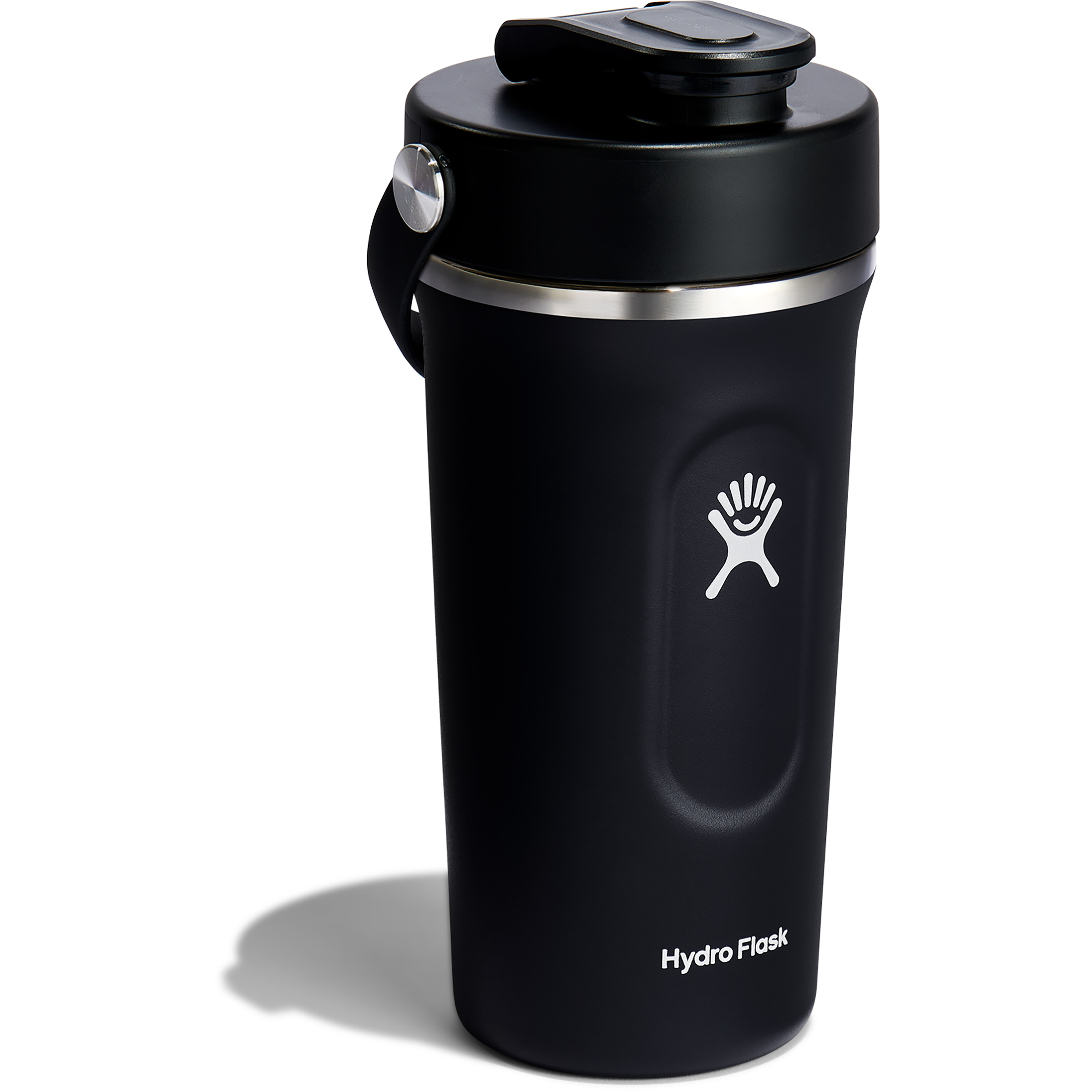 Hydro Flask 24oz Insulated Shaker Flasche Isolierflaschen schwarz Größe 0.71L