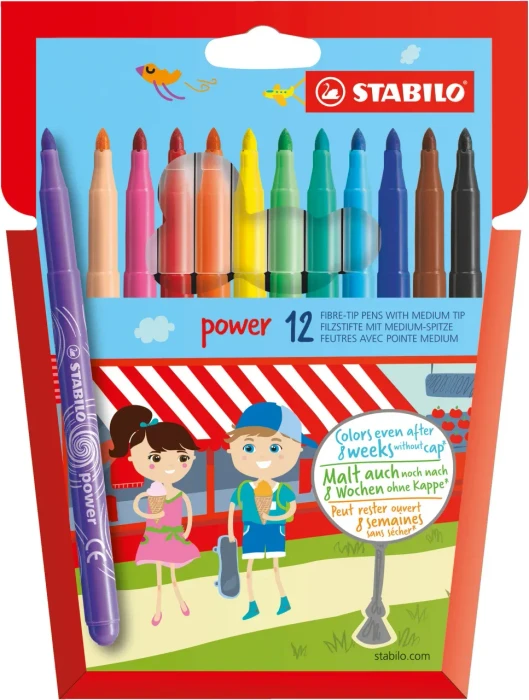 STABILO power PAW Patrol - 12er-Set - mit PAW Patrol-Aufdruck