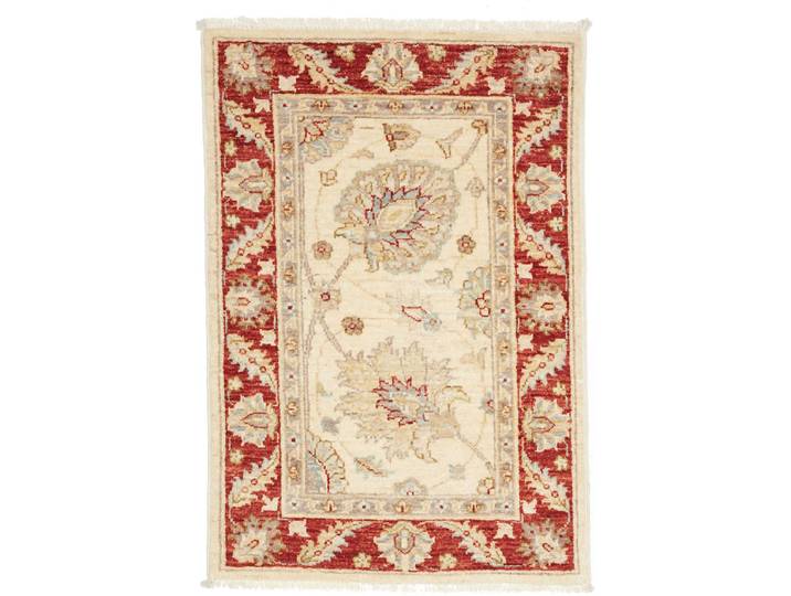 Ziegler Farahan Teppich 59x89 Handgeknüpft Orientteppich Wolle