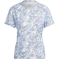 ADIDAS Damen OTR AOP TEE, Größe L in Grau Grau