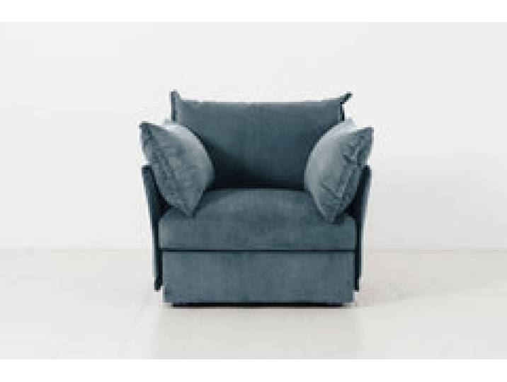 Sessel Model 06, Wasserblau