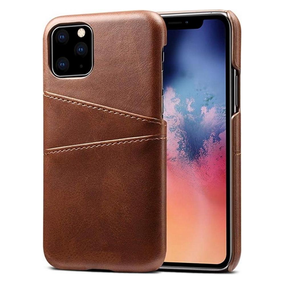 Screenguard Apple iPhone 11 CardCaddy Leder Backcase mit Kartenfächern (Apple iPhone 11) (00025484)