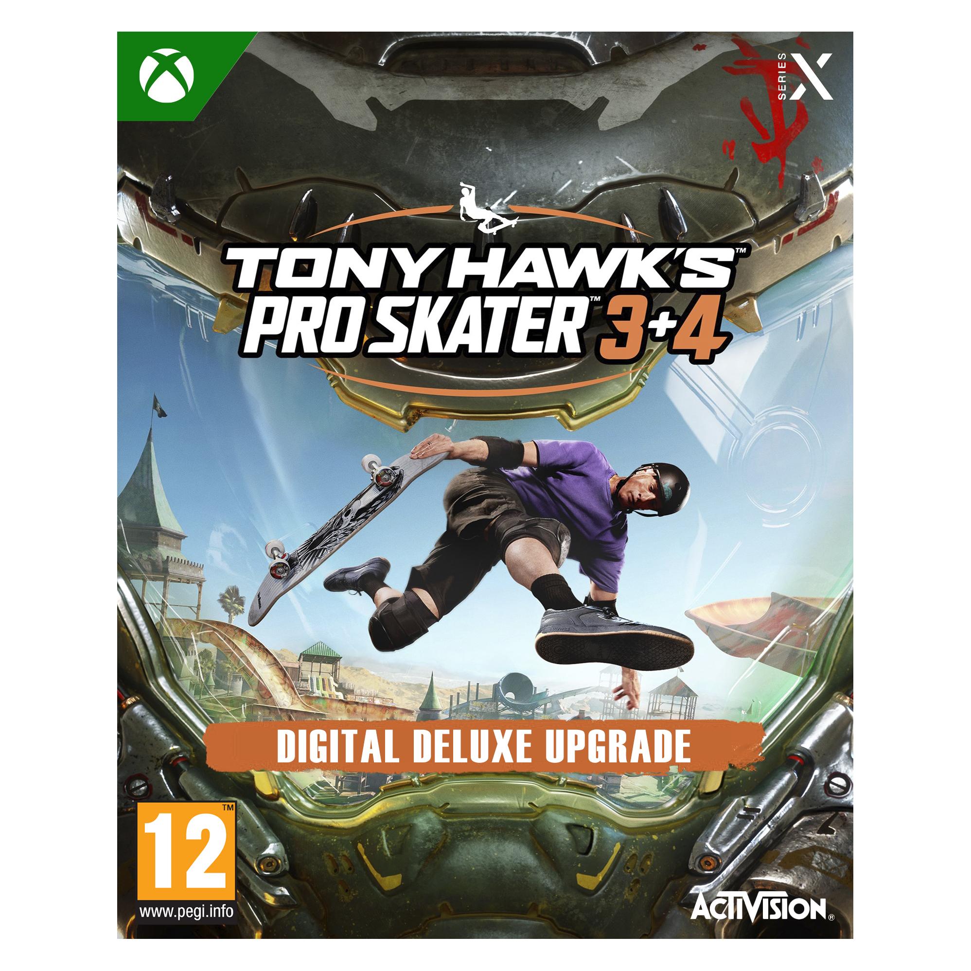 Microsoft Tony Hawks Pro Skater 3 + 4 - Digital Deluxe Upgrade (Xbox One S, Xbox One X, Xbox Series S, Xbox Series X) (7CN-00166)