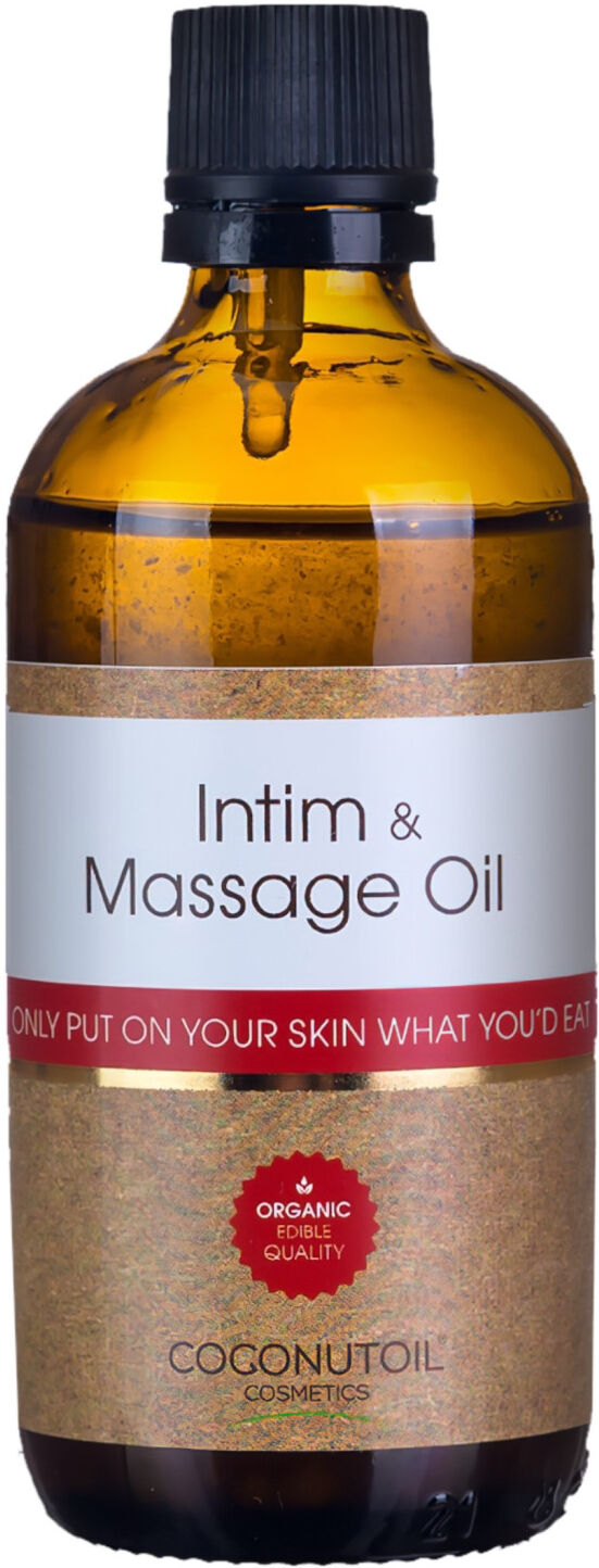 Coconutoil - Intim Og Massagemassageolie - Økologisk - 80ml