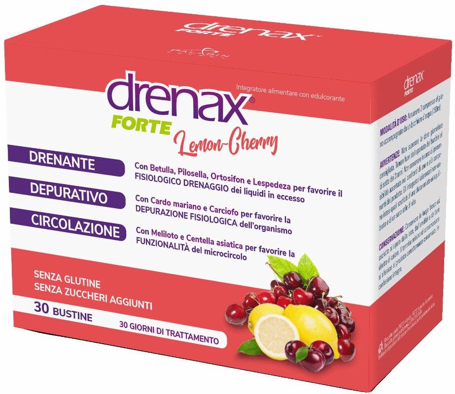 PALADIN PHARMA SpA Drenax Forte Lemon Cherry, 30 Bustine