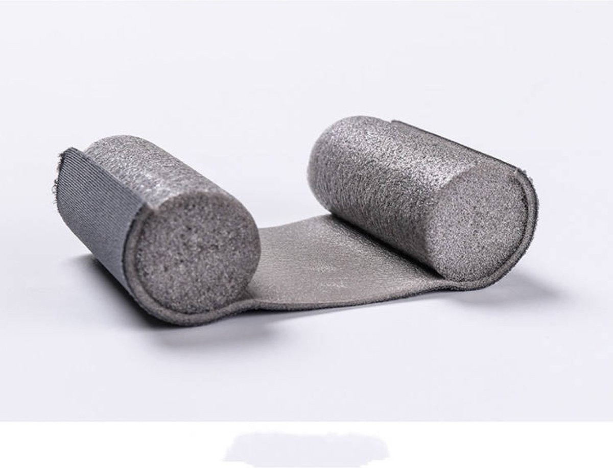 Zwarte aanpasbare tochtstopper voor energiebesparing, 93 cm