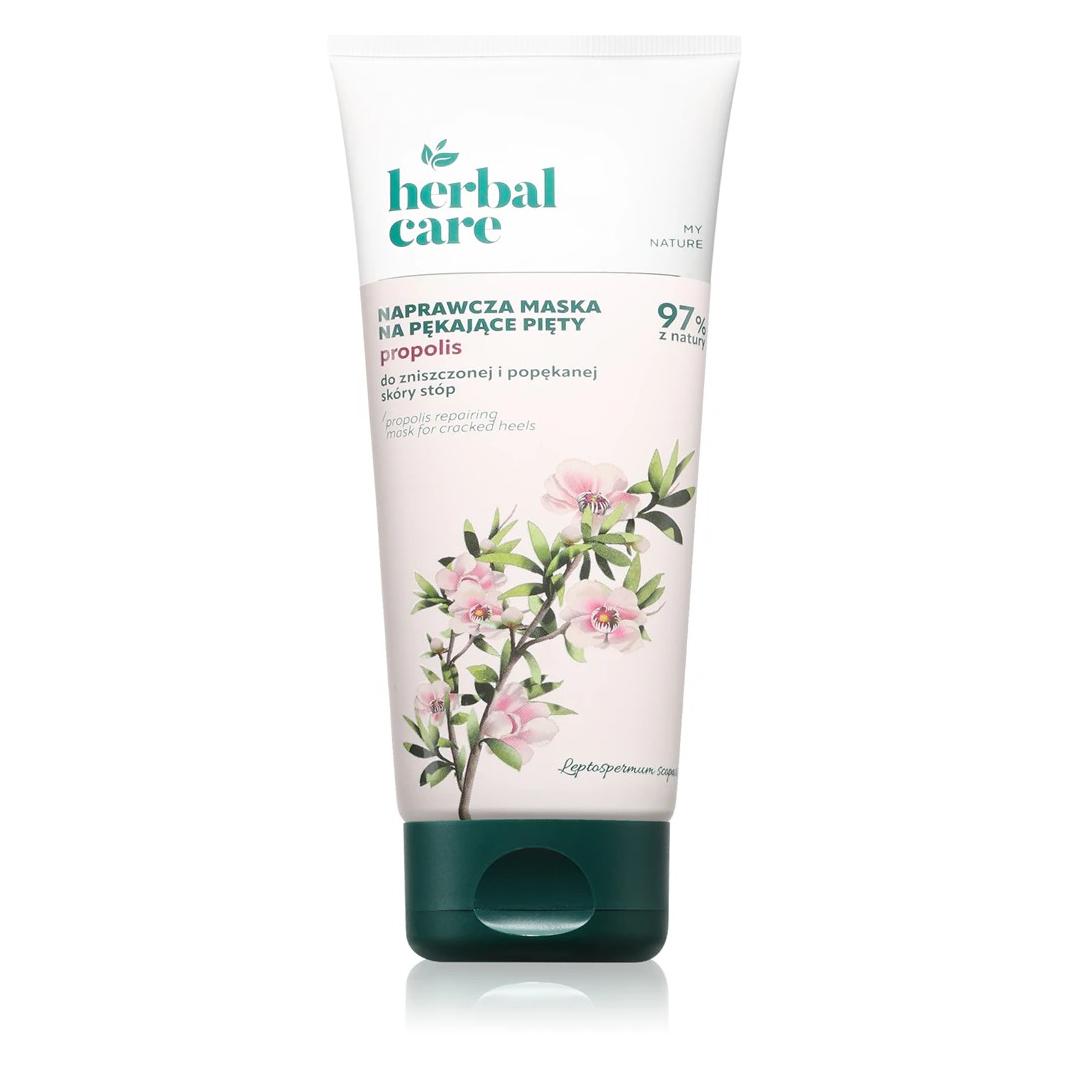 Herbal Care Repairing Mask For Cracked Heels With Propolis 97 Natural Ingredients (Fussmaske) (65391439)