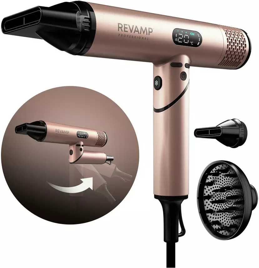 Revamp Dynamic Radiance X Shine Hair Dryer, New