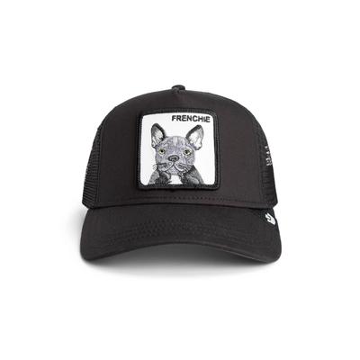 Snapback Cap GOORIN BROS. "Cap OG Trucker", Damen, schwarz (frenchie trucker), Obermaterial: 57% Polyester PES. 43% Baumwolle CO., Caps