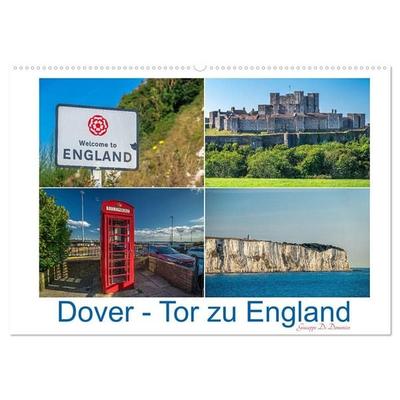 Dover - Tor zu England (Wandkalender 2027 DIN A2 quer), CALVENDO Monatskalender