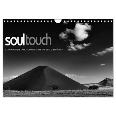 Soultouch - Schwarzweiß Landschaften, die die Seele berühren (Wandkalender 2026 DIN A4 quer), CALVENDO Monatskalender