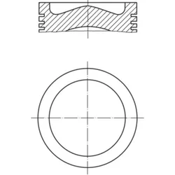 Kolben MAHLE 038 71 00