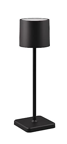 Reality Leuchten Fernandez Trio oplaadbare led-tafellamp zwart