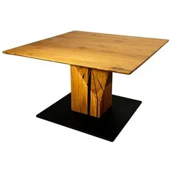 Couchtisch Clarinda Holz Braun Eiche