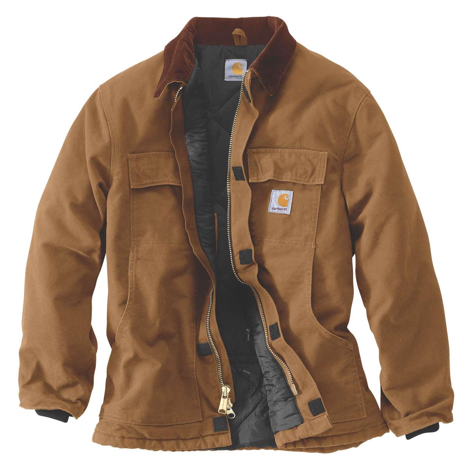 Carhartt Firm Duck Traditional Brown Jacket (S) (.106674.BRN.S004)