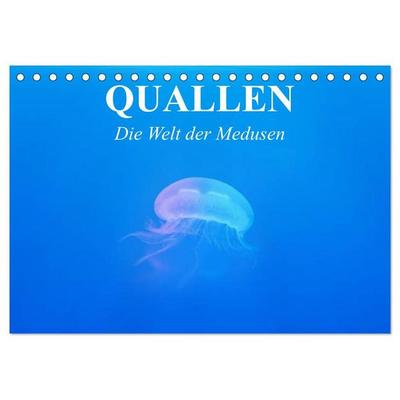 Quallen. Die Welt der Medusen (Tischkalender 2027 DIN A5 quer), CALVENDO Monatskalender