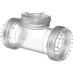 Flexrohr DN80 mit Prüföffnung