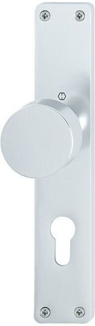 Plaque bouton Hoppe 58/202 Alu. F1 PZ (6710628)