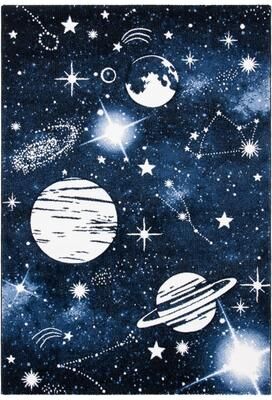 SAFAVIEH Carousel Kids Kyle Solar System Rug