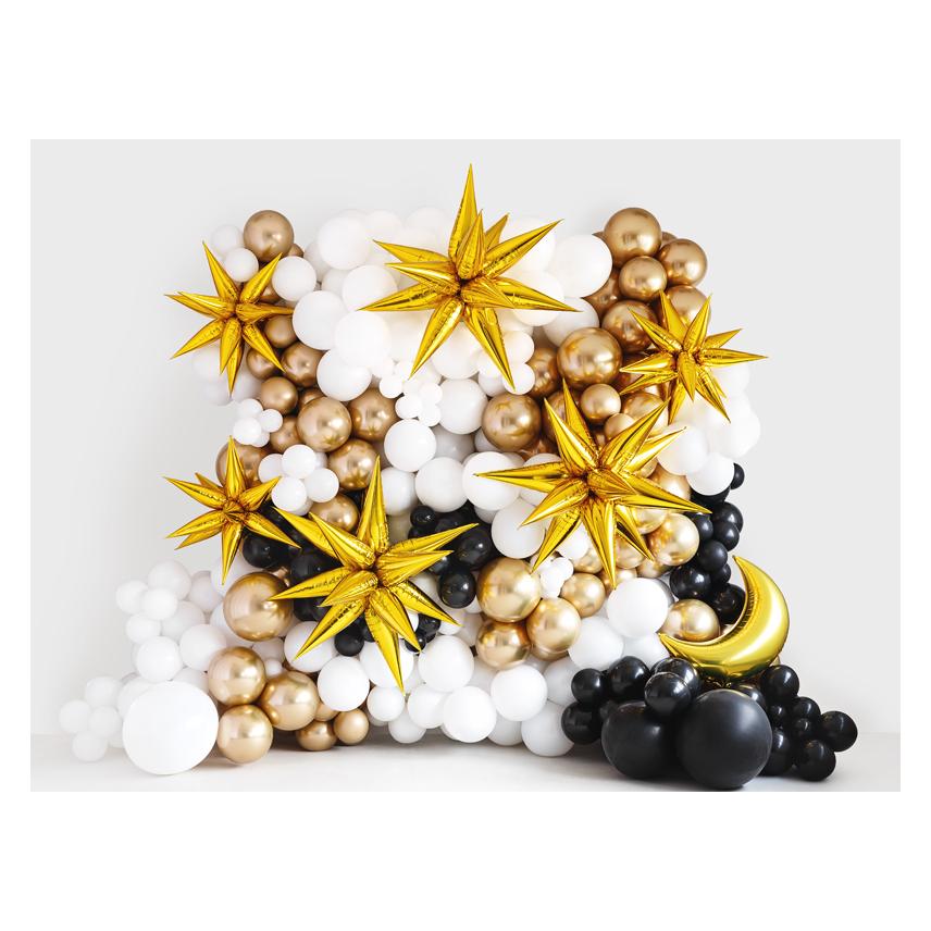Partydeco Strong Balloons 30cm, Pastel Black (1 pkt / 100 pc.) (100x) (39405055)