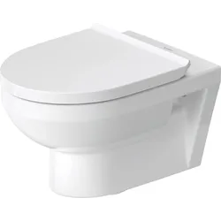 Duravit No.1 Wand-WC, rimless, 365x540mm, Abgang: waagerecht, 2562092000, Farbe: Weiß mit HygieneGlaze