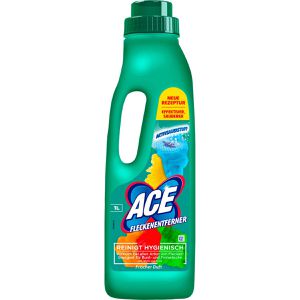 ACE Fleckenentferner Aktivsauerstoff, frischer Duft, Gel, gegen alle Flecken, für alle Textilien, mit Sauerstoff, 1 L