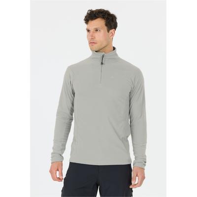 Strickpullover WHISTLER "Fendris", Herren, Gr. M, grau, 100% Polyester, unifarben, normal, ohne Ausschnitt, Pullover Strickpullover, im Basic-Design