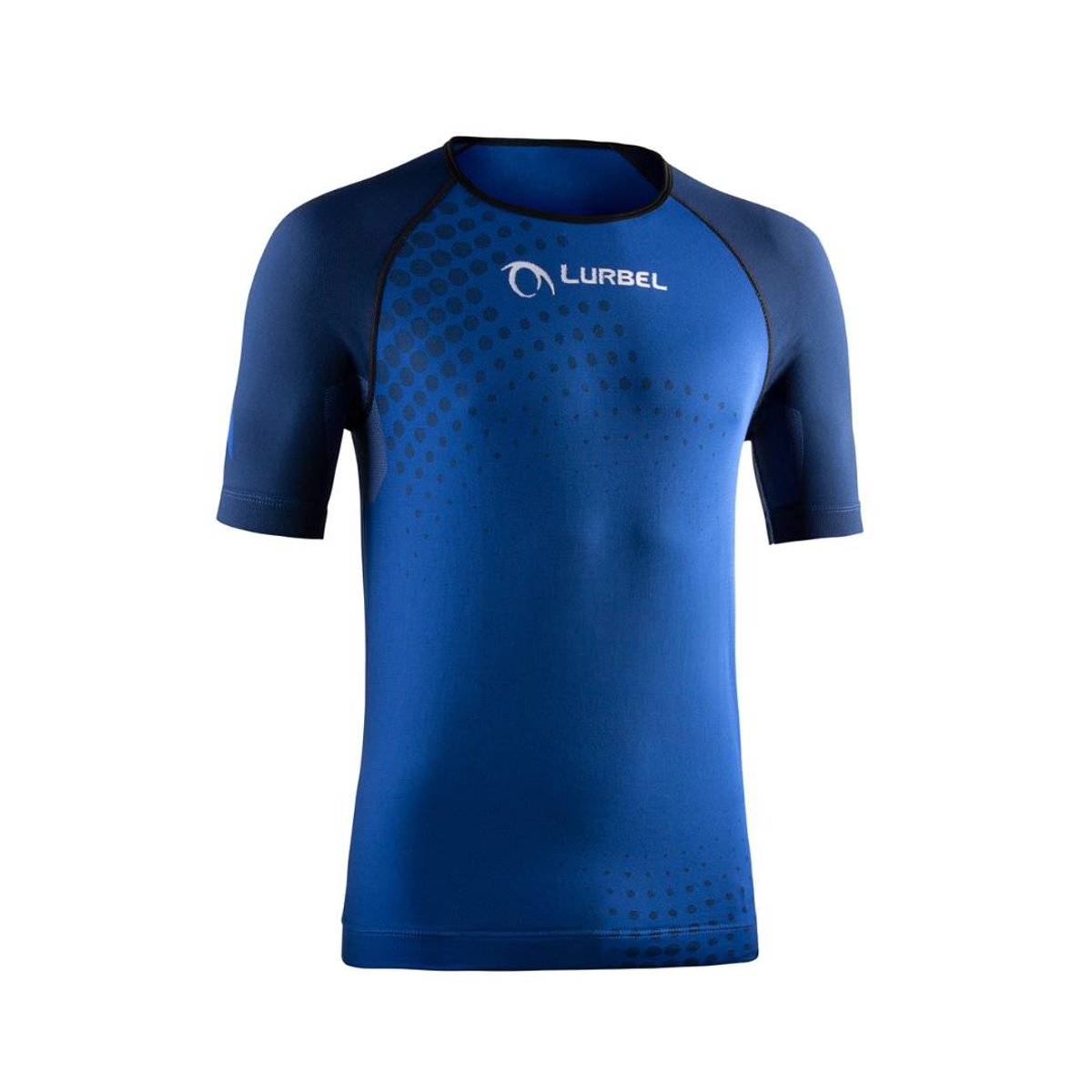 Camiseta Lurbel Spirit Flux Azul Preto Unissex, Tamanho S Unisex