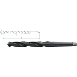 ELMAG HSS-Spiralbohrer mit Morsekegel DIN 345 MK4 - 71658