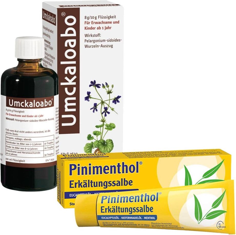 Umckaloabo + Pinimenthol Erkältungssalbe