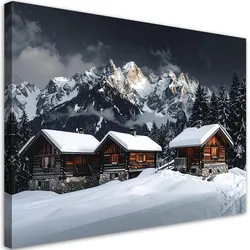LEINWANDBILD Weihnachten 120x80cm