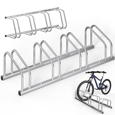 Monzana Fahrradständer 100x32x27cm für 4 Fahrräder - 30-65 mm Reifenbreite