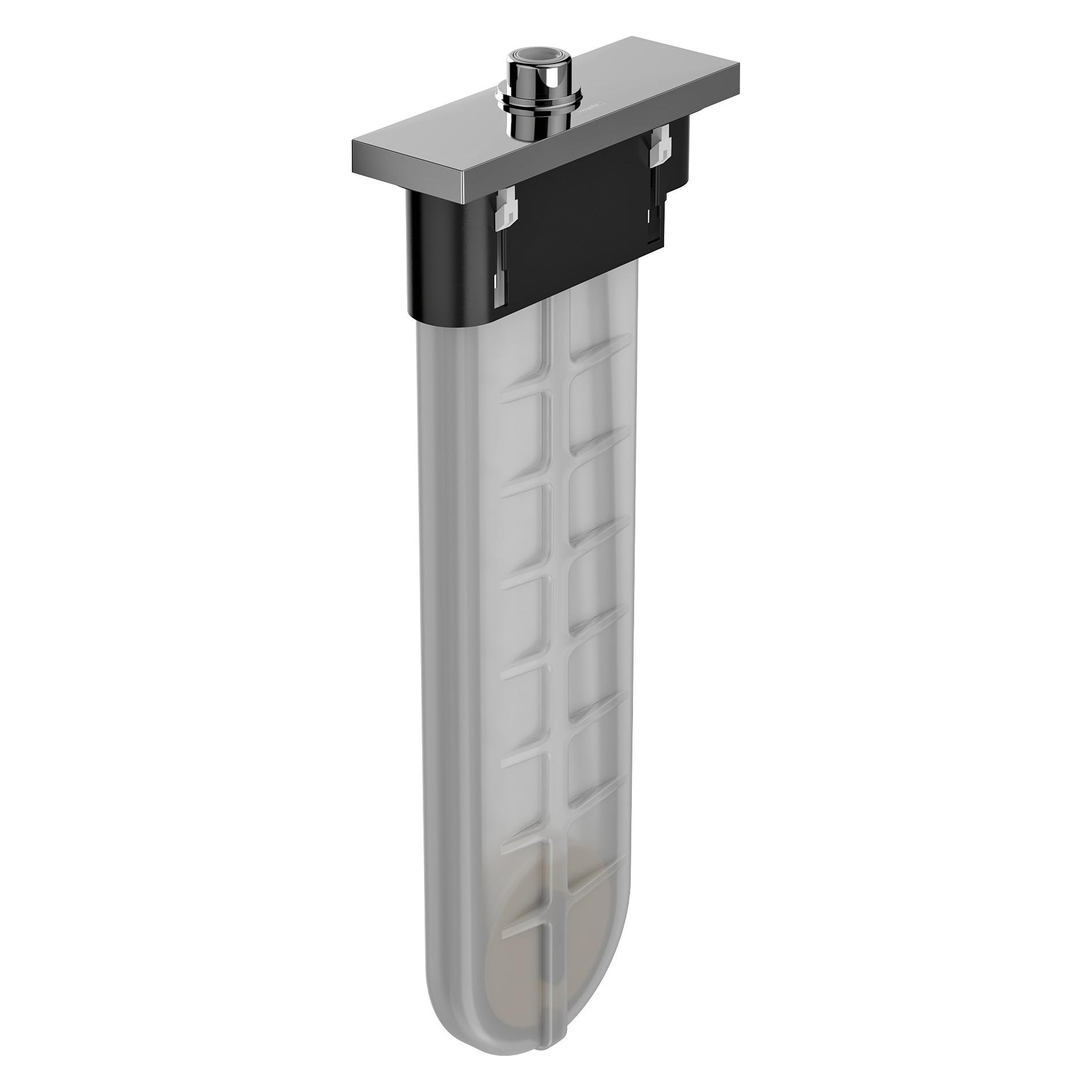 hansgrohe HG Fertigmontageset sBox eckig, Wannen-/Fliesenrandmontage chrom (28010000)