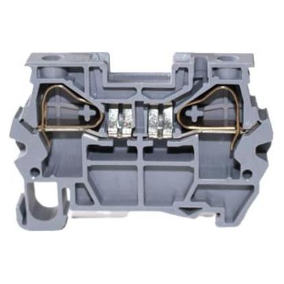RS PRO Reihenklemme Grau, 6mm², 300 V / 35A, Feder (2624321)