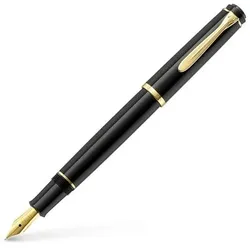 Pelikan Füller »Classic P200« schwarz / gold M (mittel) schwarz