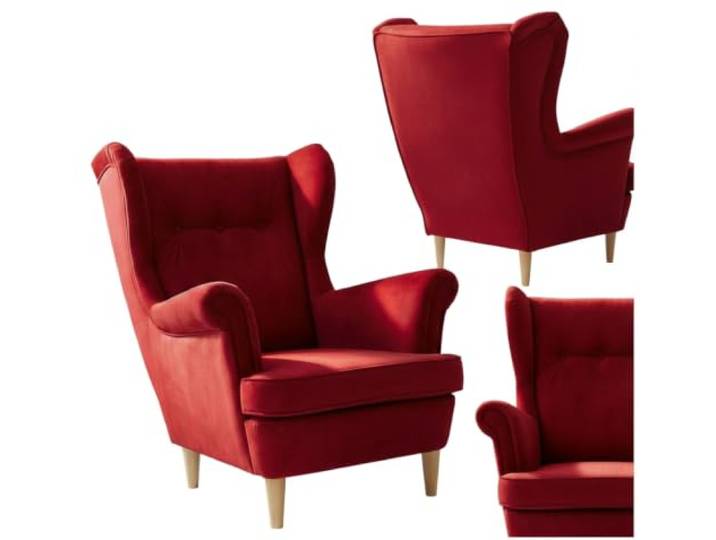 Family Meble Ohrensessel Ari Royal – skandinavischer Sessel, Muster 311