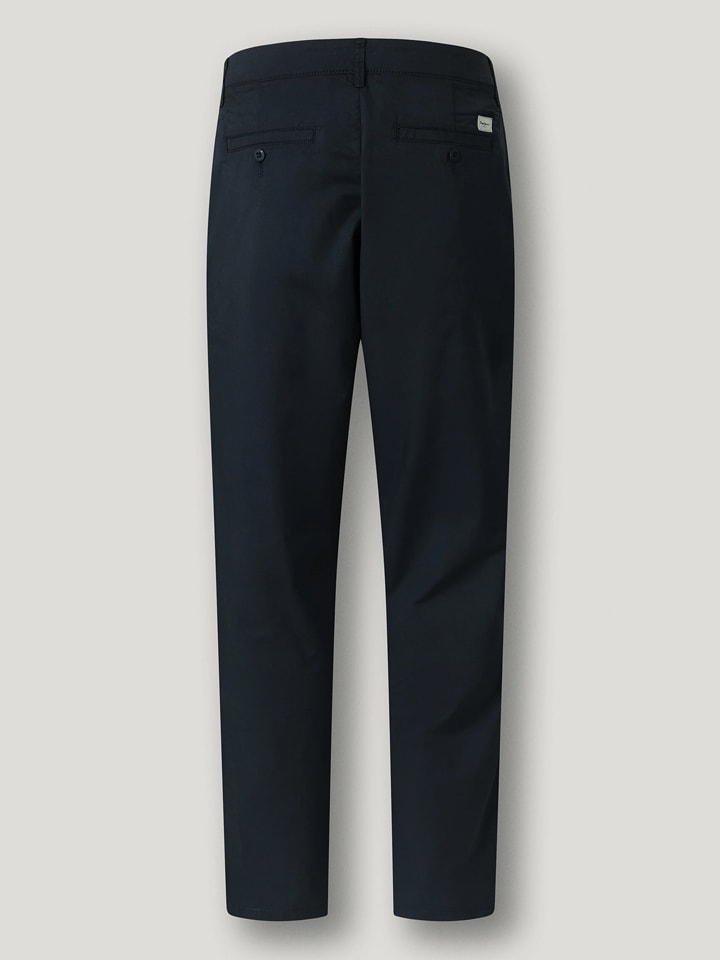 Pepe Jeans Chino "Poplin" in Dunkelblau - W30