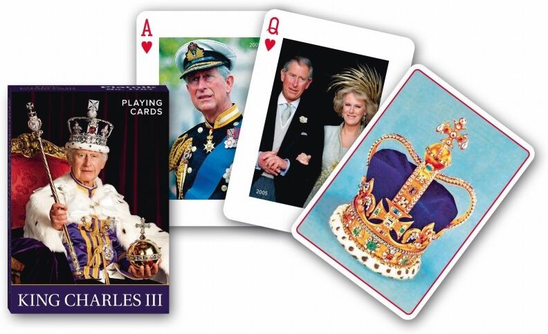 Jeu de 55 cartes King Charles III - Piatnik
