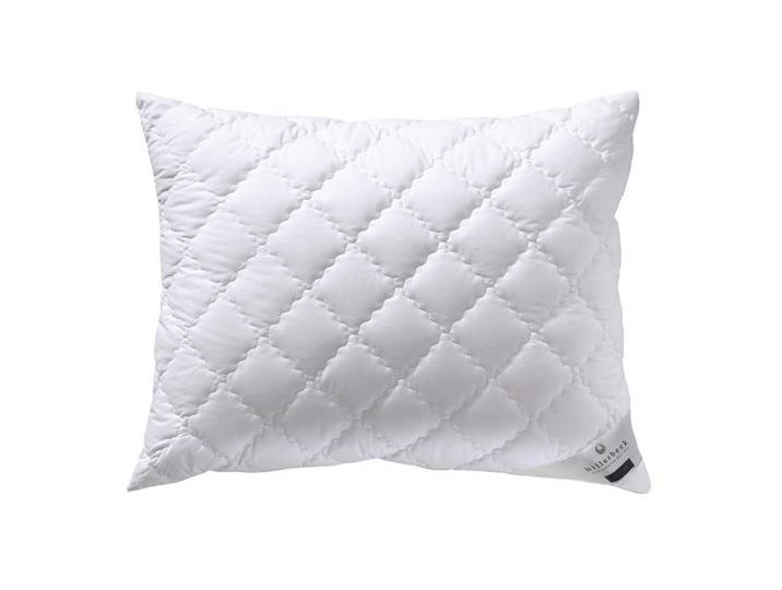 Billerbeck Kopfpolster E38 Kenia, Schlossweiß, Füllung: Polyester, Faserbällchen, 70x90 cm, temperaturausgleichend, strapazierfähig, pflegeleicht, luftdurchlässig, Tasche, Heimtextilien, Kopfpolster & Bettdecken, Kopfkissen, Kopfpolster