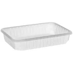 VEPATIM 250x Rechteckschalen klar 500 ml (PP)